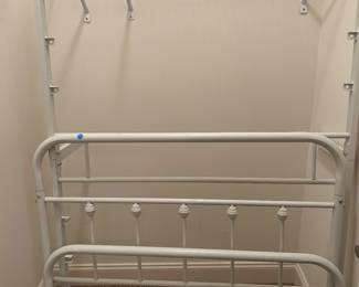 Metal twin bed frame 