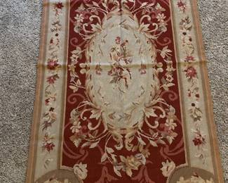 Needlepoint rug