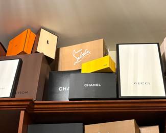 EMPTY DESIGNER BOXES