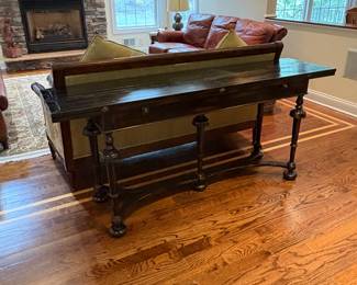 Henredon Flip top table