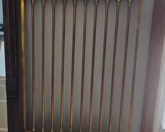 BRASS BANK TELLER WINDOW