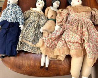 VINTAGE GERMAN PORCELAIN DOLLS