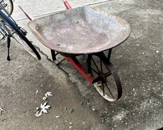 VINTAGE WHEEL BARROW