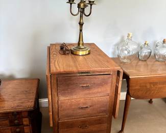 FURNITURE VINTAGE HOOSIER DROP LEAF
