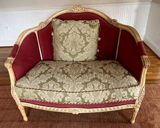 Bassett French Provincial Style Settee/Loveseat