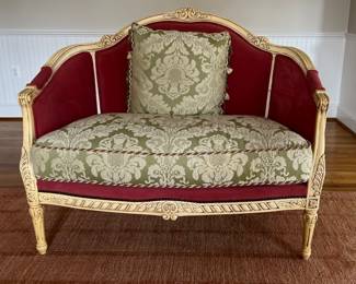 Bassett French Provincial Style Settee/Loveseat