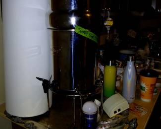 Berkey water system, stainless