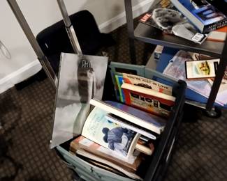office supplies, books,