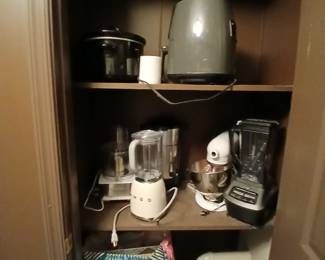 variety of small appliances