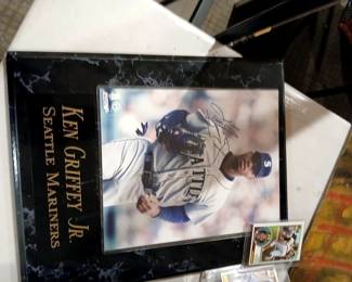 Signed Ken Griffey Jr. Photo