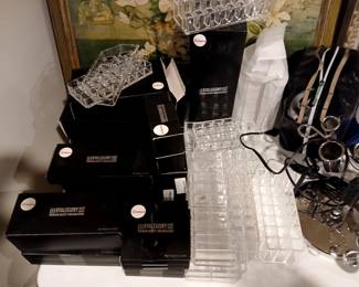 this photos shows end of inhome salon, but there is much more that is yet to be unpacked and will be shoppable at the sale