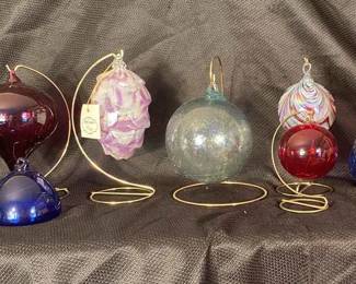 Handmade Glass Ornaments Huta Szkea Rogi