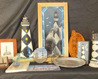 Cape Lookout Lighthouse Collectors Lot John Furches Print
