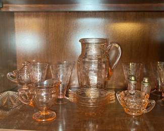 Depression Glass Set