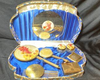 Vintage Womens Makeup Box