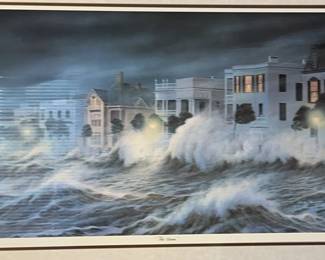 Jim Booth The Storm Signed And Framed
