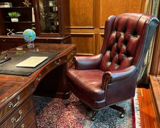 Desk and credenza and chair were originally $30,000…. Desk and chair currently $5,000. Chair separate is $700