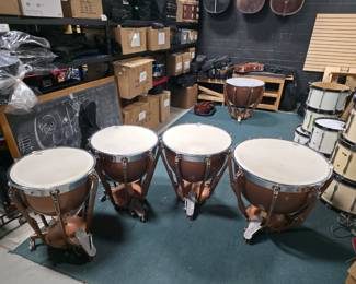 Set of 4 Ludwig Timpani $300