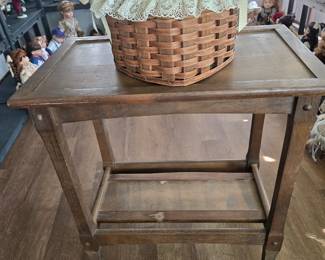 VTG Cart on Wheels - Sewing Basket