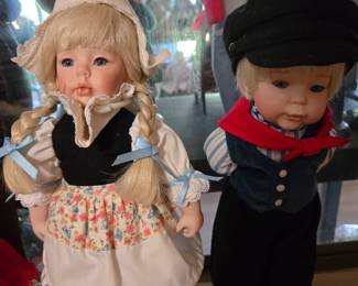Dutch Girl & Boy Dolls