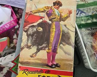 VTG Large Matador Poster. Excellent Condition.