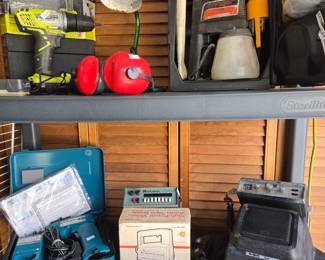 Drills. Paint Sprayer Misc