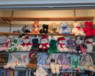 TY Bears, Bunnies & Misc.  Most with Tags, some RARE!