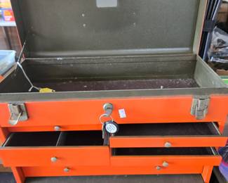 Tool box with Lock & Work Station