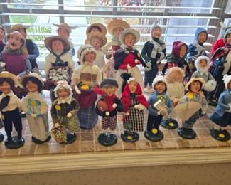 Byers Choice Carolers.