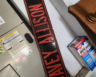 Davey Allison Dr Metal Sigh