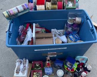 Ribbons, bags, ornaments