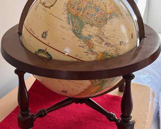 Globe with stand