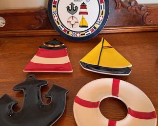 Nautical plate set