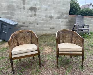 Rattan Chair Set 
$120 for set