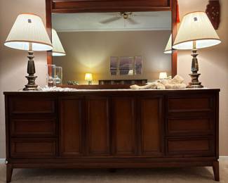 MCM Dixie Dresser with Mirror