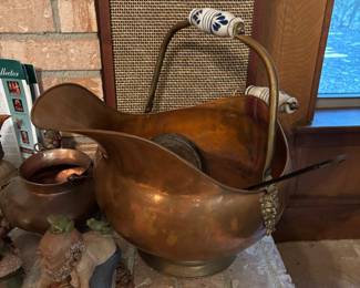 Copper Coal Scuttle