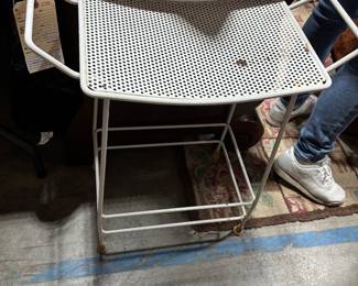 MCM stool or side table