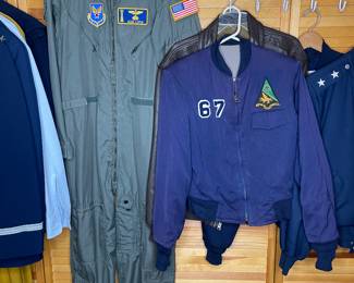 Air Force jump suit and jacket