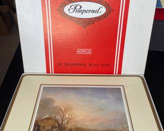 Pimpernel placemat set vtg