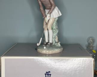 Lladro golf figurine