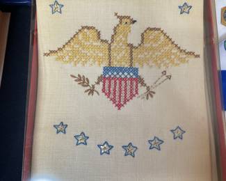 Embroidered American Eagle