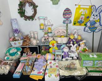Easter decorations vintage & modern