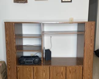 Vtg TV cabinet