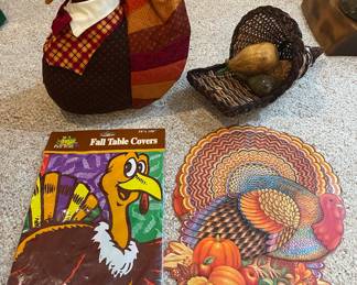 Thanksgiving decor vtg