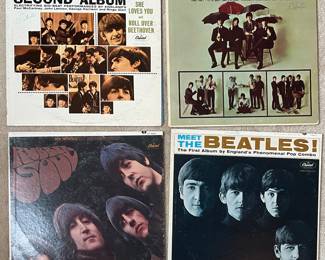 Vintage Beatles albums