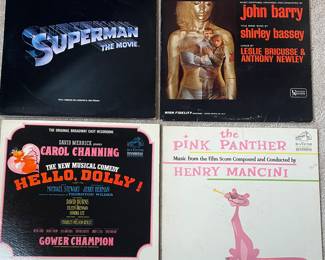 Vtg soundtrack album collection
