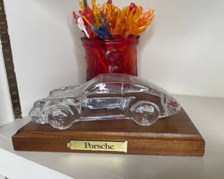 Porsche paperweight