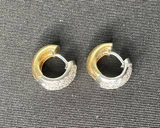 14k gold earrings