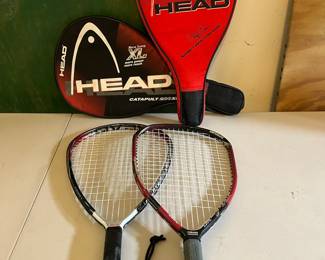 Head racquetball racquets & bags vtg
