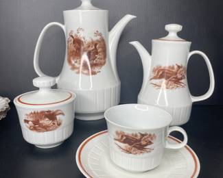 CP Weisswasser vtg tea set